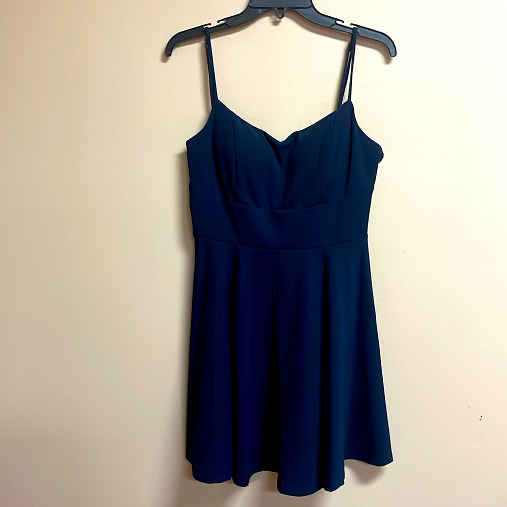 City Vibe Navy Blue Cocktail Dress Size 13